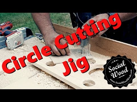 How to Build a Circle Cutting Jig for Your Router - Workshop Hack