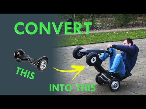 How to Convert a Hoverboard into an Electric Go Kart (Cheap and Easy)