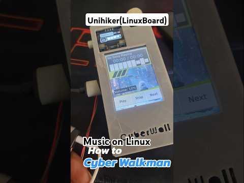 How to Cyber WalkMan :Music on Linux #trending #cyberpunk