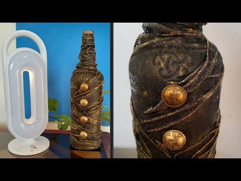 How to Decorate Glass Bottle