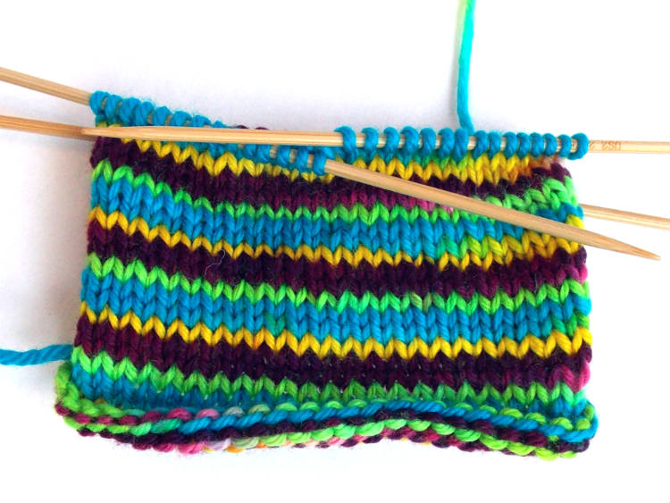 How to Dye Self Striping Yarn finished yarn knitted-2.jpg