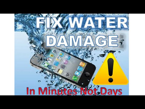 How to Fix a Wet  Cell Phone in Minutes not Days