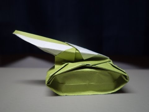 How to Fold an Origami Tank