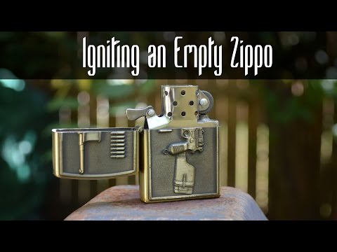 How to Ignite an Empty Zippo Lighter