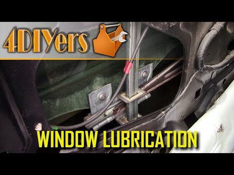 How to Lubricate a Window Regulator or Mechanism using DeoxIT