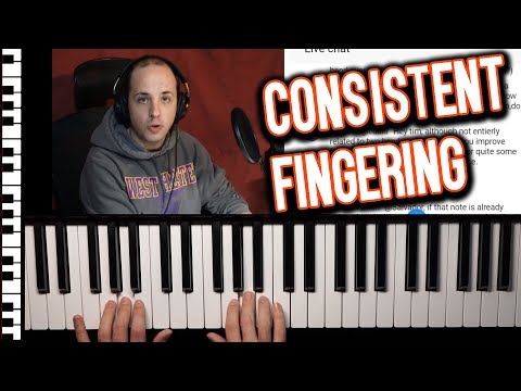 How to Maintain Consistent Fingering When Playing Two Handed Piano