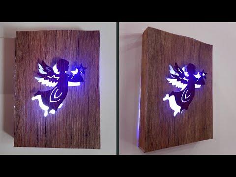 How to Make Backlit Pallet Fairy Wall Art|Steller Art|Night Lamp