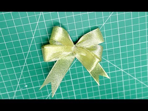 How to Make Bow for Christmas Decoration