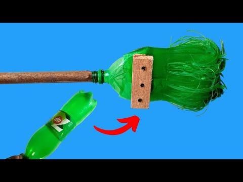 How to Make Broom from Plastic Bottle | Plastic Bottle BROOM