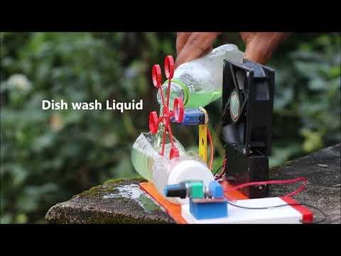 How to Make Bubble Blower machine with Bubble rate control