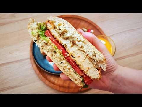 How to Make Chicken Parmesan Sandwich with a Creamy Eggplant Spread