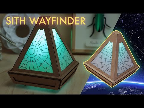 How to Make DIY StarWars Sith Wayfinder with Cardboard / Paper