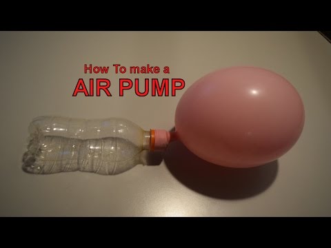 How to Make Easy Air Pump using Bottle - Bottle Life Hacks