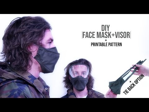 How to Make Fabric Face Mask