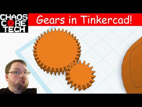 How to Make Gears in Tinkercad!