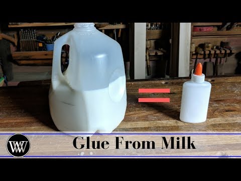 How to Make Kid Safe Glue From Milk | All Natural Non Toxic