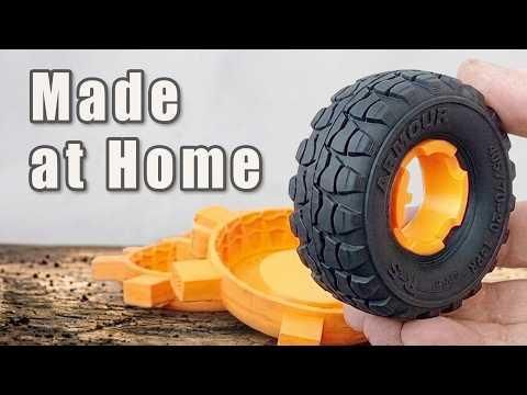 How to Make RC Tires at Home | 3D Printed Molds