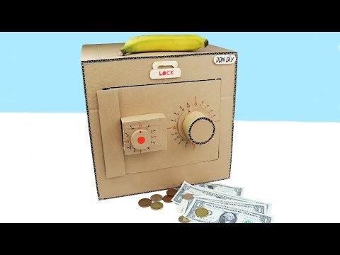 How to Make Safe Locker 2 Level from Cardboard