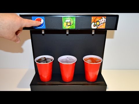How to Make Soda Fountain Machine at home