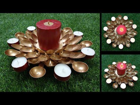 How to Make Spoon Candle Holder