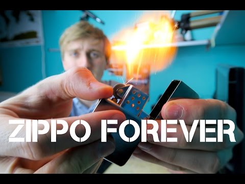 How to Make Your Zippo Lighter Fuel LAST FOREVER | Zippo Trick