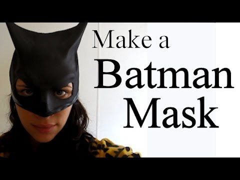 How to Make a Batman Mask