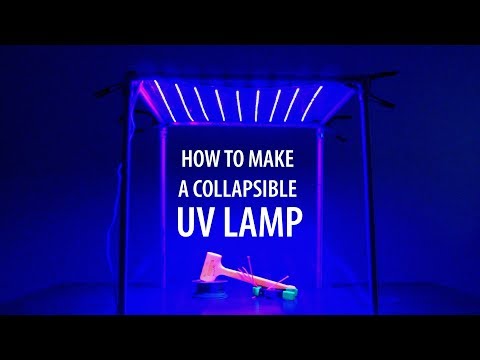 How to Make a Collapsible UV Lamp