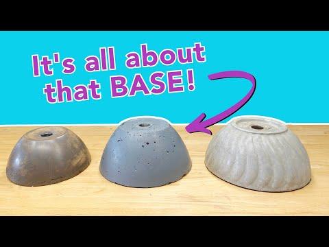 How to Make a Concrete Base for MANY Applications