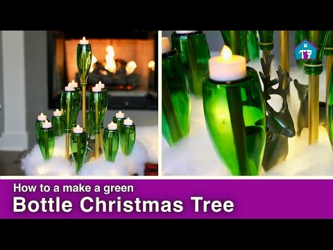 How to Make a DIY Bottle Christmas Tree