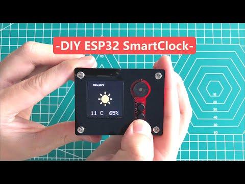 How to Make a DIY ESP32 SmartClock with Weather Forecasting