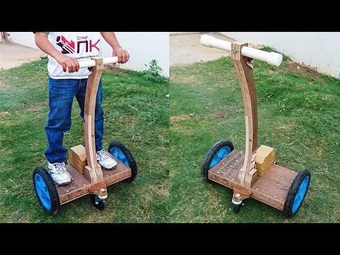 How to Make a Hoverboard with Handle at Home - Segway