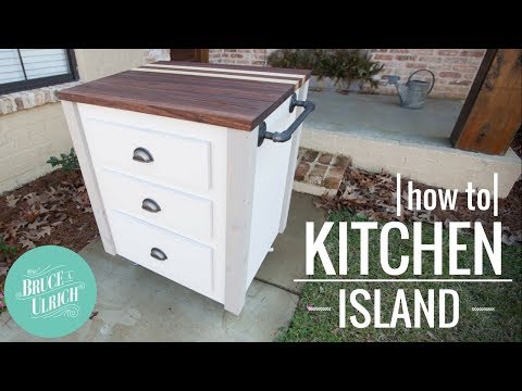 How to Make a Kitchen Island