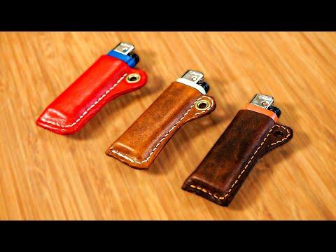 How to Make a Leather Lighter Keyring Case