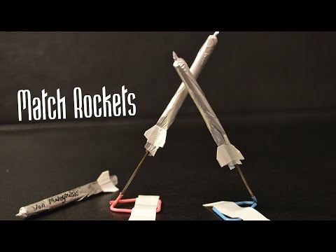 How to Make a Match Rocket