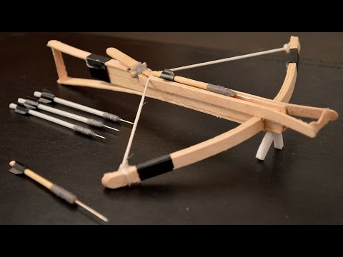 How to Make a Mini Crossbow