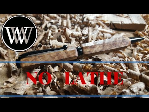 How to Make a Pen Without a Lathe