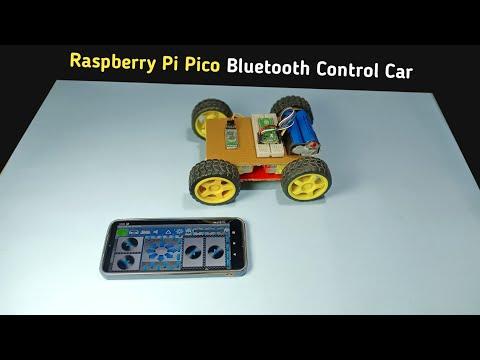 How to Make a Raspberry Pi Pico Bluetooth Control Car.