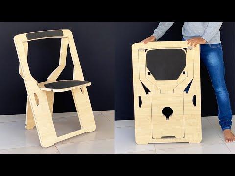 How to Make a Secret Foldable Chair at Home