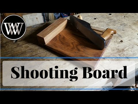 How to Make a Shooting Board With All Hand Tool Woodworking Build