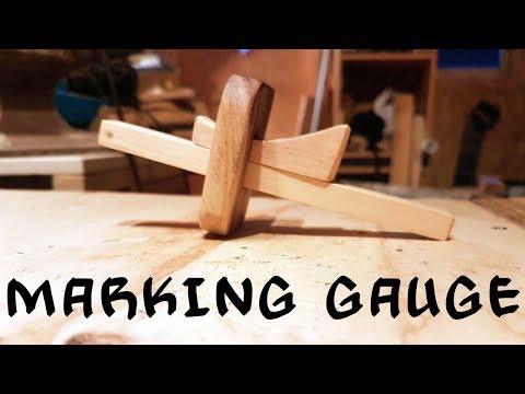 How to Make a Woodworking Marking Gauge Kebiki Inspired