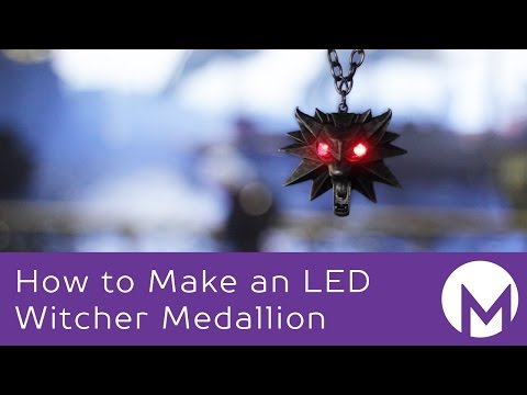 How to Make an LED Medallion from the Witcher 3: Blood and Wine