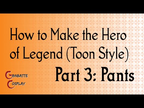 How to Make the Hero of Legend (Toon Style) Pants