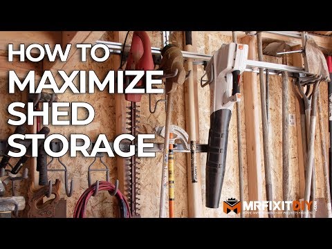 How to Maximize Shed Storage