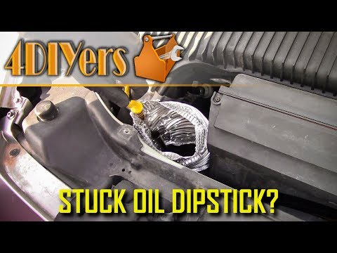 How to Remove a Stuck or Seized Oil Dipstick