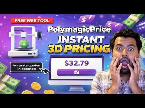How to Start a 3D Printing Business in 2026 | I built this PolymagicPrice Tool | Masterclass