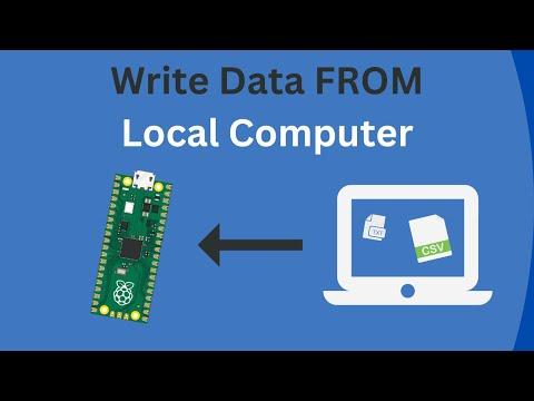 How to Transfer Data/Files from Local Computer to Raspberry Pi Pico (Programmatically) - Part 2