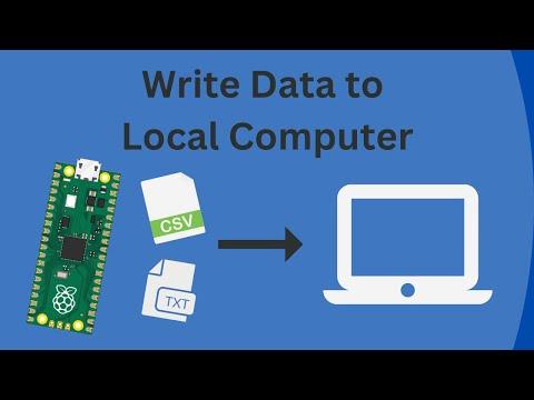 How to Transfer Data/Files from Raspberry Pi Pico to Local Computer (Programmatically)