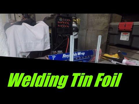 How to Weld Aluminum Foil