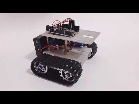 How to assemble an Arduino robotic tank using a DIY kit