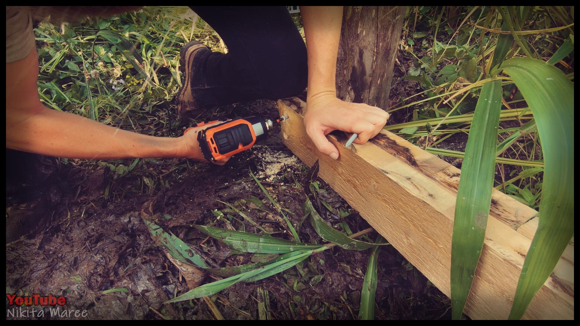 How to build a bridge - DIY pallet wood bridge instructions - Nikita Maree (22).jpg